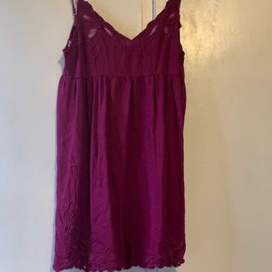 pink/burgundy dress